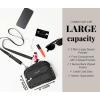 imageBaggallini Triple Zip Small Crossbody Bag for Women  8x6 inch Convertible Fanny Pack Belt Bag  Lightweight WaterresistantApple