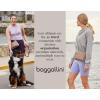 imageBaggallini Triple Zip Small Crossbody Bag for Women  8x6 inch Convertible Fanny Pack Belt Bag  Lightweight WaterresistantBeach