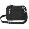 imageBaggallini Triple Zip Small Crossbody Bag for Women  8x6 inch Convertible Fanny Pack Belt Bag  Lightweight WaterresistantBlack Cheetah