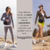 imageBaggallini Triple Zip Small Crossbody Bag for Women  8x6 inch Convertible Fanny Pack Belt Bag  Lightweight WaterresistantBlack Diamond Print