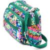 imageBaggallini Triple Zip Small Crossbody Bag for Women  8x6 inch Convertible Fanny Pack Belt Bag  Lightweight WaterresistantParadise Print
