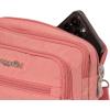 imageBaggallini Triple Zip Small Crossbody Bag for Women  8x6 inch Convertible Fanny Pack Belt Bag  Lightweight WaterresistantTerracotta