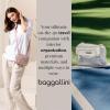imageBaggallini Triple Zip Small Crossbody Bag for Women  8x6 inch Convertible Fanny Pack Belt Bag  Lightweight WaterresistantWoodrose