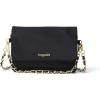 imageBaggallini Flap Crossbody with ChainBlack W Gold Hardware