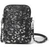 Gunmetal Metallic Cheetah With Chain