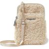 imageBaggallini Take Two Bryant RFID Crossbody BagLight Beige Faux Shearling