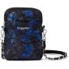 Navy Onyx Watercolor Quilt With Chain