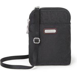 imageBaggallini Take Two Bryant RFID Crossbody BagBlack Cheetah Emboss