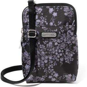 imageBaggallini Take Two Bryant RFID Crossbody BagBlack Hydrangea