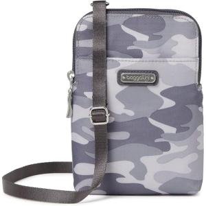 imageBaggallini Take Two Bryant RFID Crossbody BagGrey Camo Print