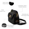 imageBaggallini Calais Crossbody Bags for Women 10x7 Lightweight WaterResistant Travel PurseRFID ProtectionampampInterior OrganizationBlack  Gold Hardware
