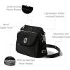 imageBaggallini Calais Crossbody Bags for Women 10x7 Lightweight WaterResistant Travel PurseRFID ProtectionampampInterior OrganizationBlack