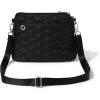imageBaggallini Calais Crossbody Bags for Women 10x7 Lightweight WaterResistant Travel PurseRFID ProtectionampampInterior OrganizationBlack Quilt