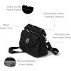 imageBaggallini Calais Crossbody Bags for Women 10x7 Lightweight WaterResistant Travel PurseRFID ProtectionampampInterior OrganizationBlack Quilt