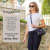 imageBaggallini Calais Crossbody Bags for Women 10x7 Lightweight WaterResistant Travel PurseRFID ProtectionampampInterior OrganizationBlack Zebra