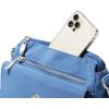 imageBaggallini Calais Crossbody Bags for Women 10x7 Lightweight WaterResistant Travel PurseRFID ProtectionampampInterior OrganizationLapis