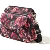 imageBaggallini Calais Crossbody Bags for Women 10x7 Lightweight WaterResistant Travel PurseRFID ProtectionampampInterior OrganizationPeony Bloom