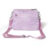 imageBaggallini Calais Crossbody Bags for Women 10x7 Lightweight WaterResistant Travel PurseRFID ProtectionampampInterior OrganizationPink Blossom