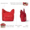 imageBaggallini Criss Cross 10x11 Crossbody Women Lightweight WaterResistant Nylon Travel Bag WRFID ampamp Quick Access PocketsApple