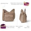 imageBaggallini Criss Cross 10x11 Crossbody Women Lightweight WaterResistant Nylon Travel Bag WRFID ampamp Quick Access PocketsBeach