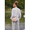 imageBaggallini Criss Cross 10x11 Crossbody Women Lightweight WaterResistant Nylon Travel Bag WRFID ampamp Quick Access PocketsBeach