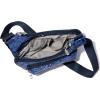 imageBaggallini Criss Cross 10x11 Crossbody Women Lightweight WaterResistant Nylon Travel Bag WRFID ampamp Quick Access PocketsInk Hydrangea