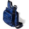 imageBaggallini Criss Cross 10x11 Crossbody Women Lightweight WaterResistant Nylon Travel Bag WRFID ampamp Quick Access PocketsInk Hydrangea