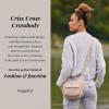 imageBaggallini Criss Cross 10x11 Crossbody Women Lightweight WaterResistant Nylon Travel Bag WRFID ampamp Quick Access PocketsMidnight Blossom Print