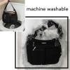 imageBaggallini Criss Cross 10x11 Crossbody Women Lightweight WaterResistant Nylon Travel Bag WRFID ampamp Quick Access PocketsPacific