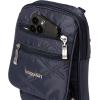 imageBaggallini Journey Crossbody Bags for Women 9x6 Small Lightweight Travel Handbag WRFIDFrench Navy Quilt