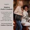 imageBaggallini Modern Pocket CrossbodyBlack Quilt