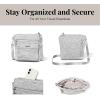 imageBaggallini Modern Pocket CrossbodyHeather Grey Neoprene