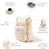 imageBaggallini Modern Pocket CrossbodyLight Beige Faux Shearling