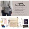 imageBaggallini Modern Pocket CrossbodyLight Beige Faux Shearling