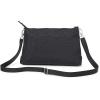 imageBaggallini Original Everyday 11x 75 Crossbody Bags for Women RFID Protected Washable Lightweight Nylon Zippered Travel PurseBlack Cheetah