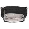 imageBaggallini Original Everyday 11x 75 Crossbody Bags for Women RFID Protected Washable Lightweight Nylon Zippered Travel PurseBlack Quilt