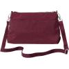 imageBaggallini Original Everyday 11x 75 Crossbody Bags for Women RFID Protected Washable Lightweight Nylon Zippered Travel PurseDark Cherry