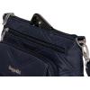imageBaggallini Original Everyday 11x 75 Crossbody Bags for Women RFID Protected Washable Lightweight Nylon Zippered Travel PurseFrench Navy Quilt