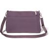 imageBaggallini Original Everyday 11x 75 Crossbody Bags for Women RFID Protected Washable Lightweight Nylon Zippered Travel PurseMisty Purple