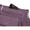 imageBaggallini Original Everyday 11x 75 Crossbody Bags for Women RFID Protected Washable Lightweight Nylon Zippered Travel PurseMisty Purple
