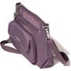 imageBaggallini Original Everyday 11x 75 Crossbody Bags for Women RFID Protected Washable Lightweight Nylon Zippered Travel PurseMisty Purple