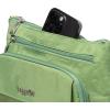 imageBaggallini Original Everyday 11x 75 Crossbody Bags for Women RFID Protected Washable Lightweight Nylon Zippered Travel PurseMoss