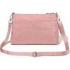 imageBaggallini Original Everyday 11x 75 Crossbody Bags for Women RFID Protected Washable Lightweight Nylon Zippered Travel PurseWoodrose