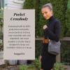 imageBaggallini Pocket Crossbody Bags for Women 8x8 Small Lightweight Durable Nylon Waterresistant Travel Purse WRfid WristletBlackSand