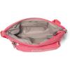 imageBaggallini Pocket Crossbody Bags for Women 8x8 Small Lightweight Durable Nylon Waterresistant Travel Purse WRfid WristletFlamingo