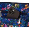 imageBaggallini Pocket Crossbody Bags for Women 8x8 Small Lightweight Durable Nylon Waterresistant Travel Purse WRfid WristletFlower Market