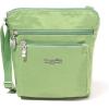 imageBaggallini Pocket Crossbody Bags for Women 8x8 Small Lightweight Durable Nylon Waterresistant Travel Purse WRfid WristletMoss