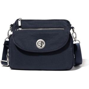 imageBaggallini Calais Crossbody Bags for Women 10x7 Lightweight WaterResistant Travel PurseRFID ProtectionampampInterior OrganizationFrench Navy