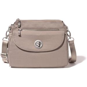 imageBaggallini Calais Crossbody Bags for Women 10x7 Lightweight WaterResistant Travel PurseRFID ProtectionampampInterior OrganizationMoonrock