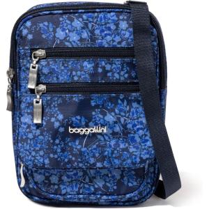 imageBaggallini Journey Crossbody Bags for Women 9x6 Small Lightweight Travel Handbag WRFIDBlue
